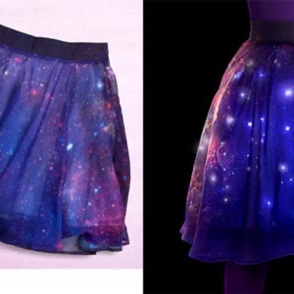 ~ThinkGeek Exclusive Twinkling Milky Way Skirt, 3XL, New In Package~ - Picture 2 of 8